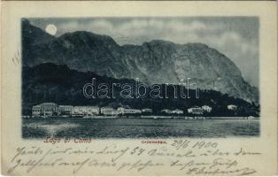1900 Cadenabbia, Lago di Como / lake, night (EK)