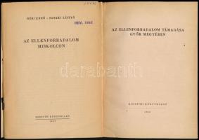 3 db 1956-os forradalomról szóló kiadvány:

Az ellenforradalom támadása Győr megyében. Bp., 1958.,...