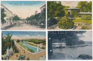 35 db RÉGI történelmi magyar város képeslap vegyes minőségben / 35 pre-1945 town-view postcards from the Kingdom of Hungary, mixed quality