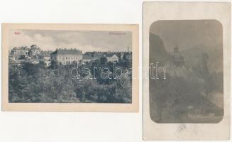 35 db RÉGI történelmi magyar város képeslap vegyes minőségben / 35 pre-1945 town-view postcards from...