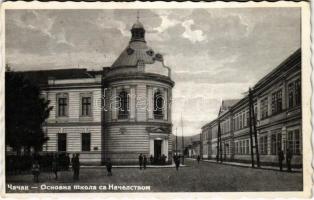 Cacak, school, town hall