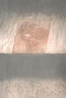 Muzsnay Ákos (1945-): Táj II. Színes rézkarc, merített papír. Jelzett és datált (Muzsnay 1996), számozott 9/20. Üvegezett fa keretben, 33,5×24 cm