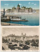 Budapest - 15 db régi képeslap / 15 pre-1945 postcards
