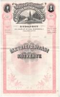 1930. Magyar-Hollandi Biztosító Részvénytársaság biztosítási kötvénye, szárazpecséttel, függelékkel T:III