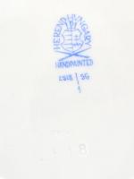 Herendi Song (SG) mintás tányér. Kézzel festett, jelzett, hibátlan d: 18,5 cm