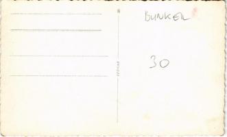 Bunker / WWII Hungarian military, concrete bunker. photo