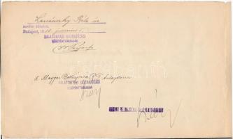 Budapest 1891. "Balatontavi Gőzhajózási Részvény -Társaság" részvénye 200Ft-ról szelvények...