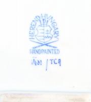 Herendi Tupini Corne d'Abondance (TCA) bőségszaru / mintás porcelán tál, kézzel festett, jelzet...