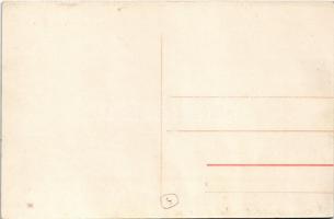 Budapest I. Krisztina tér, Alagút utca, omnibusz Kalodont fogkrém reklámmal, konflisok, vár a háttér...