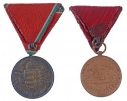 1898. "Jubileumi Emlékérem Fegyveres Erő Számára / Signum memoriae (AVSTR)" Br kitüntetés ...