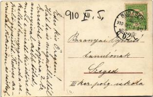 1910 Budapest I. Szent Gellérthegyi feljáró, villamosok