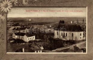 Szepesbéla view with church and school