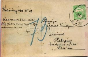 1912 Kohóvölgy, Strambu-Baiut (Magyarlápos, Targu Lapus); látkép, gyártelep / general view, factory....