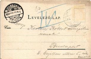 1900 Csíkszereda, Miercurea Ciuc; Vasútállomás, Tusnádi gyógycsarnok, Csíksomlyói templom, Polgári l...