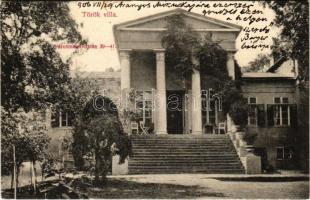 1906 Budapest XII. Török Villa. Városmajor utca 39-41.