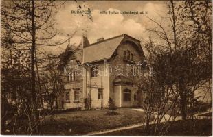 1910 Budapest XII. Kissvábhegy, Villa Holub. Istenhegyi út 11.