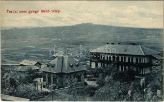 1906 Torda, Turda; sós gyógyfürdő telep. Füssy és Sztupjár kiadása / salt bath, spa