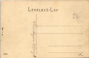 1909 Boksánbánya, Németbogsán, Bocsa; Berzova vize. W. L. 1136. / Berzova Fluss / River Barzava, riv...