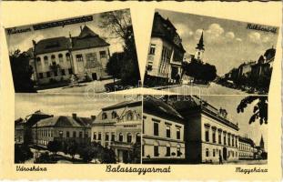 Balassagyarmat, Városháza, Múzeum, Rákóczi út, Megyeháza