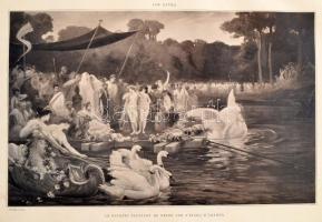 cca 1900 Jan Styka: Quo Vadis? Album, hozzá a Figaro Ilustré 1902 novemberi száma a szerzőről