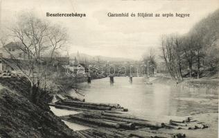 Besztercebánya bridge and hill