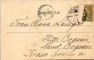 1904 Budapest XI. Új Műegyetem, Fehérvári út, Gellért szálló még nem épület fel (Rb)