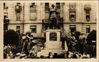 1930 Budapest XI. Szent Imre szobor a Móricz Zsigmond körtéren