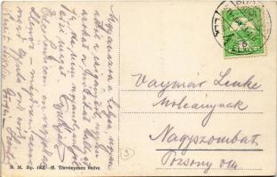 1914 Budapest XI. Átlós út (Bartók Béla út), villamos, Dori vendéglő, üzlet. N.M. Bp. 1913-16