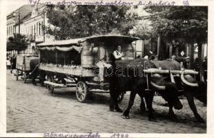 Székelyudvarhely water lorry