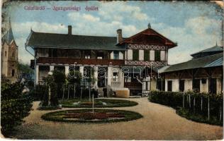 1915 Csíz, Csízfürdő, Kúpele Cíz; Igazgatósági épület. Szoyka Pál kiadása / spa directorate office (EB)