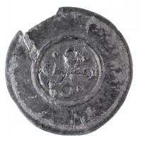 1141-1162. Denár Ag II. Géza (0,19g) T:2 hajlott lemez, rep. Hungary 1141-1162. Denar Ag Geza II (0,19g) C:XF bent coin, crack Huszár: 180., Unger I.: 67.
