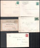 cca 1916-1930 5 db levél Heller Bernát részére