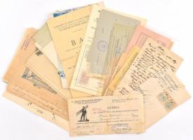 cca 1860-1940 Kis kupac papírrégiség tétel