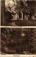 1928 Budapest II. Pesthidegkút, Hidegkút; Gróf Klebelsberg kastély és park