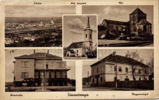 Simontornya villa, vár, vendéglő (EK)