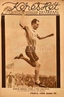 1930 a Prágai Magyar Hírlap képes mellékletei bekötve. Nem teljes évfolyam