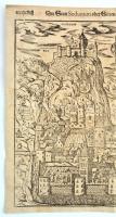 1578 Sebastian Münster: Die Statt Sedunum oder Sitten sampt seinen Schlössern und Bischofflichen Kir...