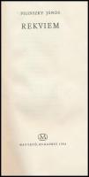 Pilinszky János: Rekviem. Bp.,1964, Magvető. Első kiadás. Kiadói egészvászon-kötés, kiadói javított ...