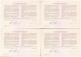 Budapest 1991. "Országos Kárrendezési és Kárpótlási Hivatal" kárpótlási jegye 1000Ft-ról (...