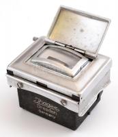 Ihagee Exakta Varex kamera, Carl Zeiss Flektogon 2,8/35 objektívvel bőrtokban. Balkezes kamera. Hozz...