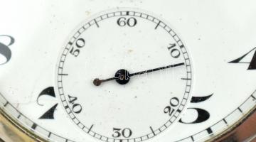 IWC kézi felhúzós karóra (zsebóra beépítés). Számlapon sérüléssel. Működő állapotban. / IWC manual w...