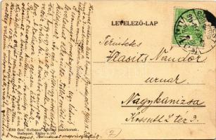 1914 Budapest IX. Pesti Szent Imre Kollégium, papírkereskedés. Ráday utca 43. Özv. Hofbauer Jánosné ...