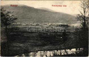 1917 Rozsnyó, Roznava; Rimamurányi telep / iron factory (EK)