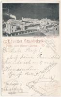 1899 Alsóhámor, Dolné Hámre (Hodrushámor, Hodrusa-Hámre); Szandrik ezüstárugyár, ezüstgyár / silverware factory (EB)
