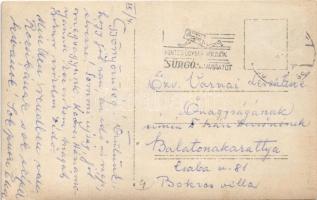 1909 Budapest XIV. Városliget télen januárban, jégkarnevál, jégből faragott Mátyás király szobor (el...