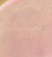 Antik Zsolnay edényke (dézsa) rózsaszín dekorral. Masszába nyomott Zsolnay Pécs jelzéssel. Hibátlan....