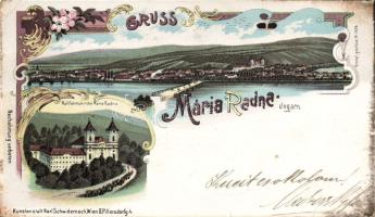 Máriaradna view litho