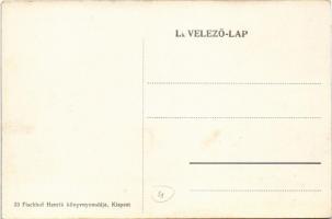 Budapest XIX. Kispest, Üllői út és Fő utca sarok, Berger Ernő első kispesti alkalmi áruháza, Szabó I...