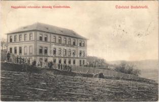 Budaörs, Nagypénteki református társaság Erzsébetháza. Kruspel Ferenczné kiadása