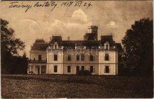 1917 Sümeg, Nyírlak-puszta, Tarányi kastély (EK)